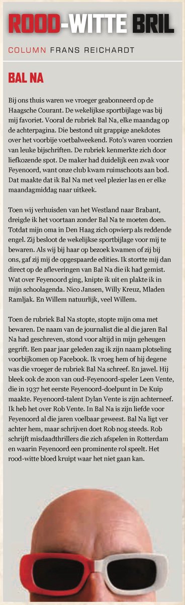 FransReichardt's tweet image. Bal Na. Rob Vente. Ook een held.