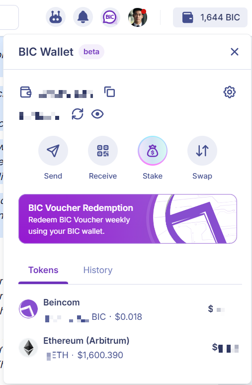 le_hodl_bic_eth's tweet photo. Tính năng Swap trên BIC Wallet mượt lắm, đổi ETH sang BIC nhanh gọn!📈Chart ETH real-time giúp mình nắm giá cực tiện. "Cập nhật ví ngay, cơ hội lớn đang chờ!"💡Mọi người nhớ kích hoạt ví nhé, chuẩn bị cho NFT và airdrop tháng 5 nha!🚀#Beincom #BICWallet #BIC https://t.co/OW9KagSIvA
