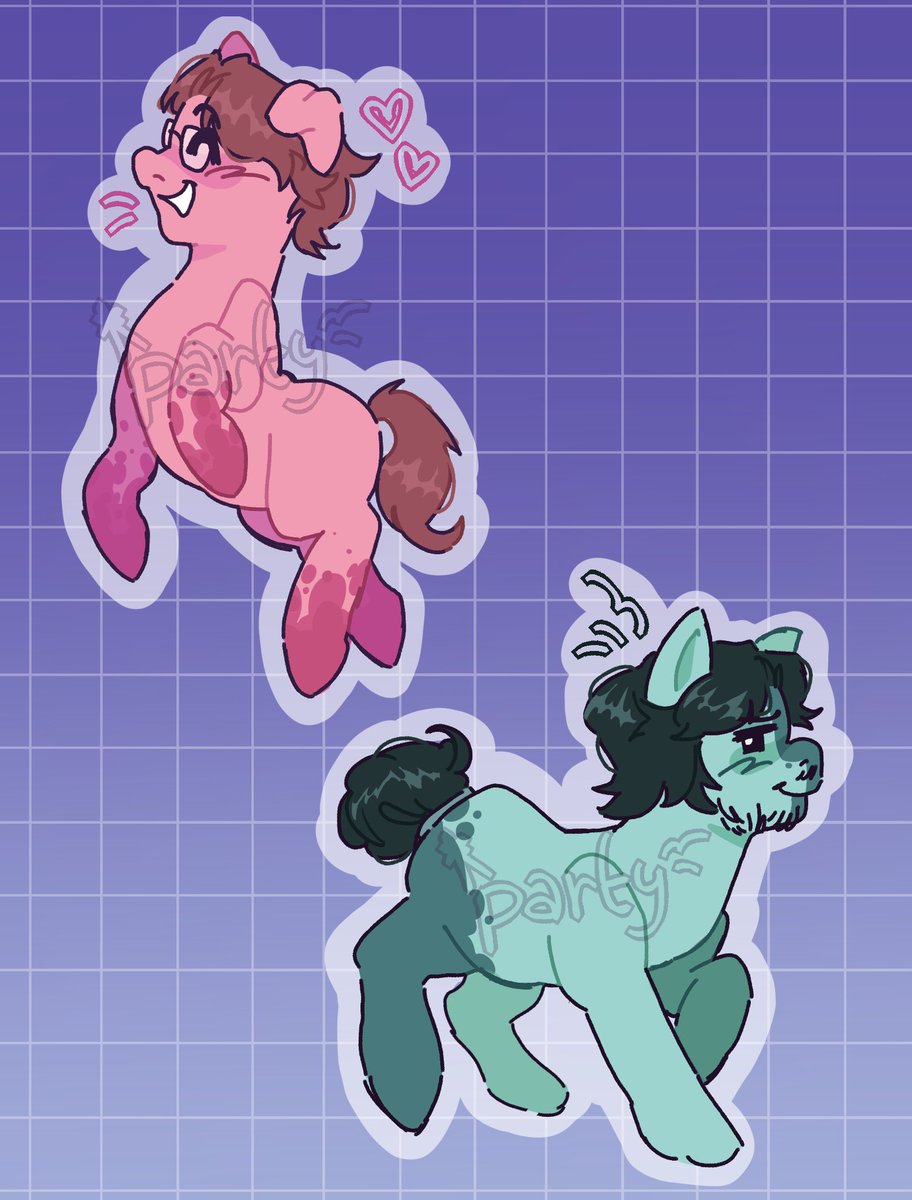 marchingcowboy's tweet photo. hey y’all, here’s some supermega ponies #supermega #mattwatson #ryanmagee @supermega https://t.co/c9lJec1H1x
