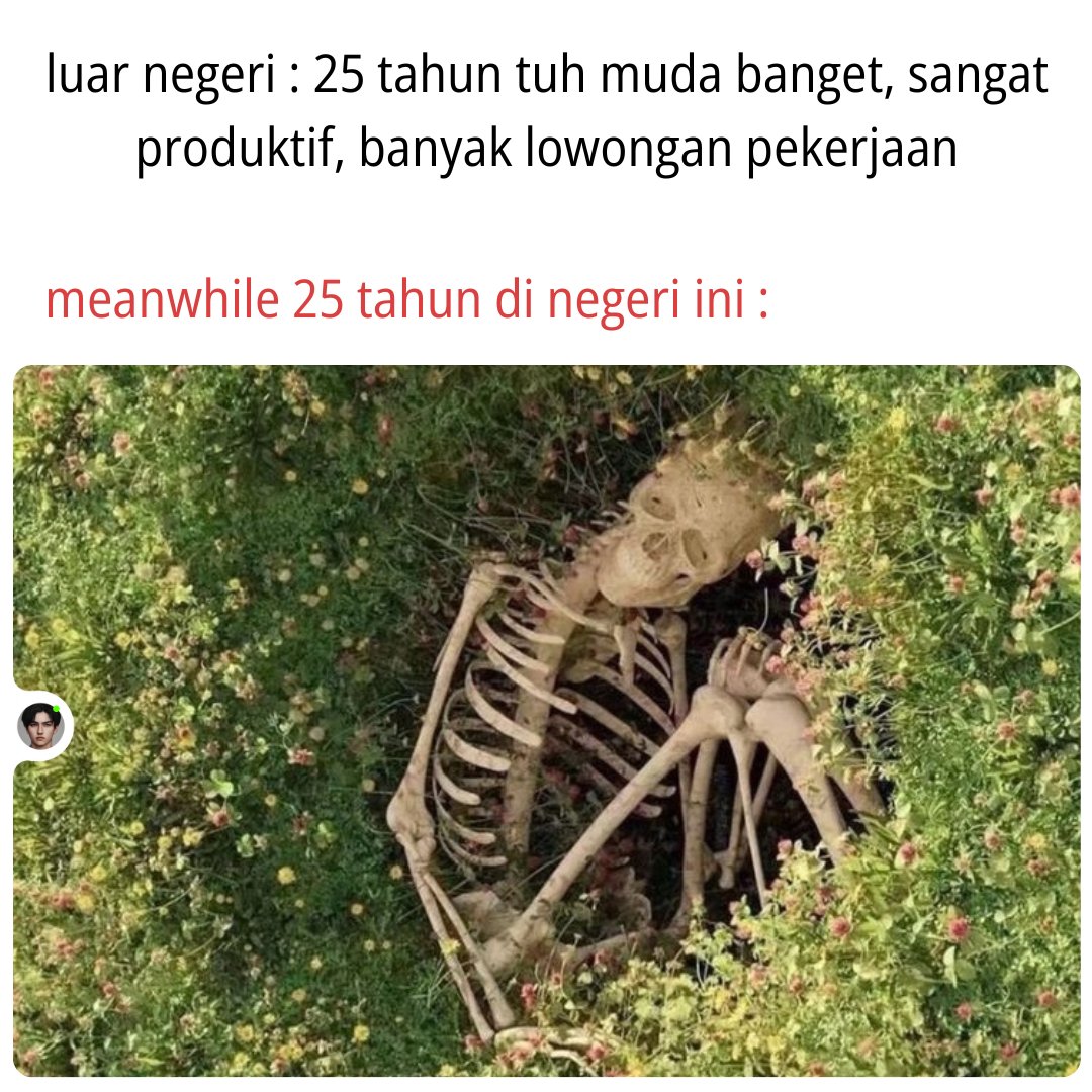 NESVERLAND's tweet photo. padahal umur 25++ kadang lebih butuh pekerjaan gasi ☹️ https://t.co/4YeObUPbQB