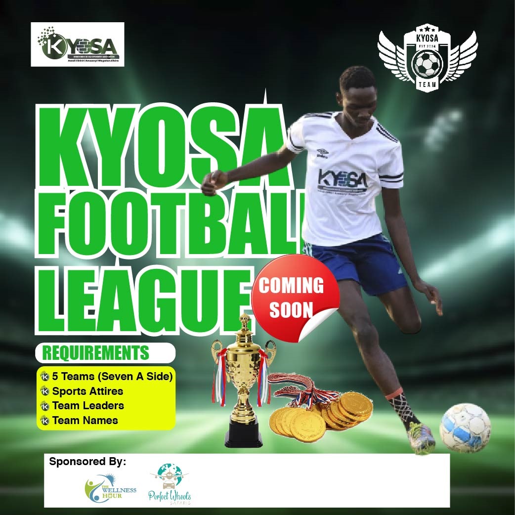 KYOSA22's tweet photo. Calling all #KYOSA legends!!!
Join us for the ultimate 5-a-side football league — where old school pride meets fresh competition!
Get your boots ready, link up with fellow alumni, and rep KYOSA CLASS YEAR on the pitch.
Register now & let’s make history! Don't be left behind. https://t.co/oXawUxyPJS