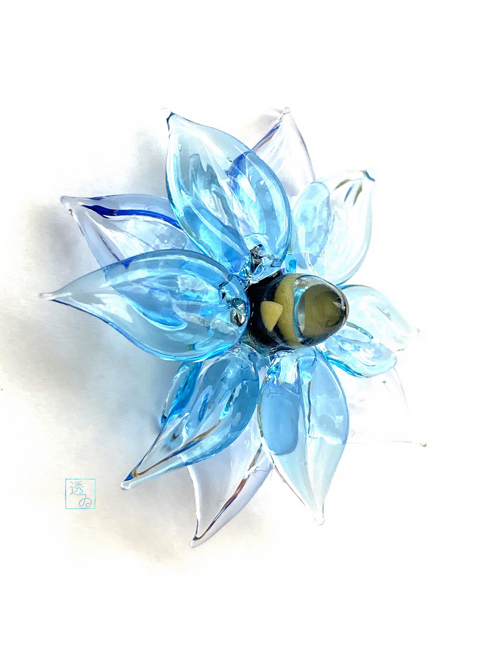 確認用ガラス細工　水草とサンゴ 確認用ガラス細工 水草とサンゴ 水草で着色したガラスブランド「琵琶湖