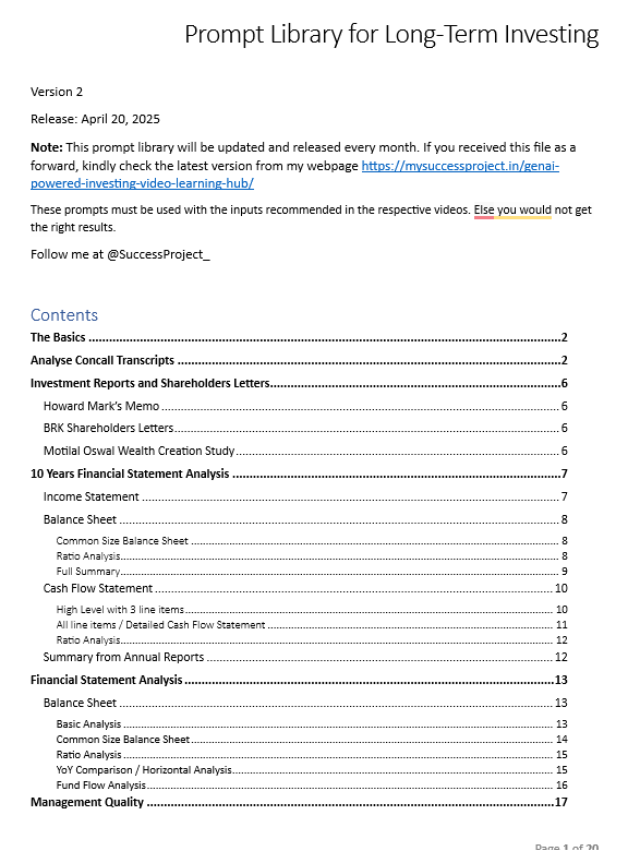 SuccessProject_'s tweet image. Updated set of prompts (in Word format) shared on my website

mysuccessproject.in/genai-powered-…
