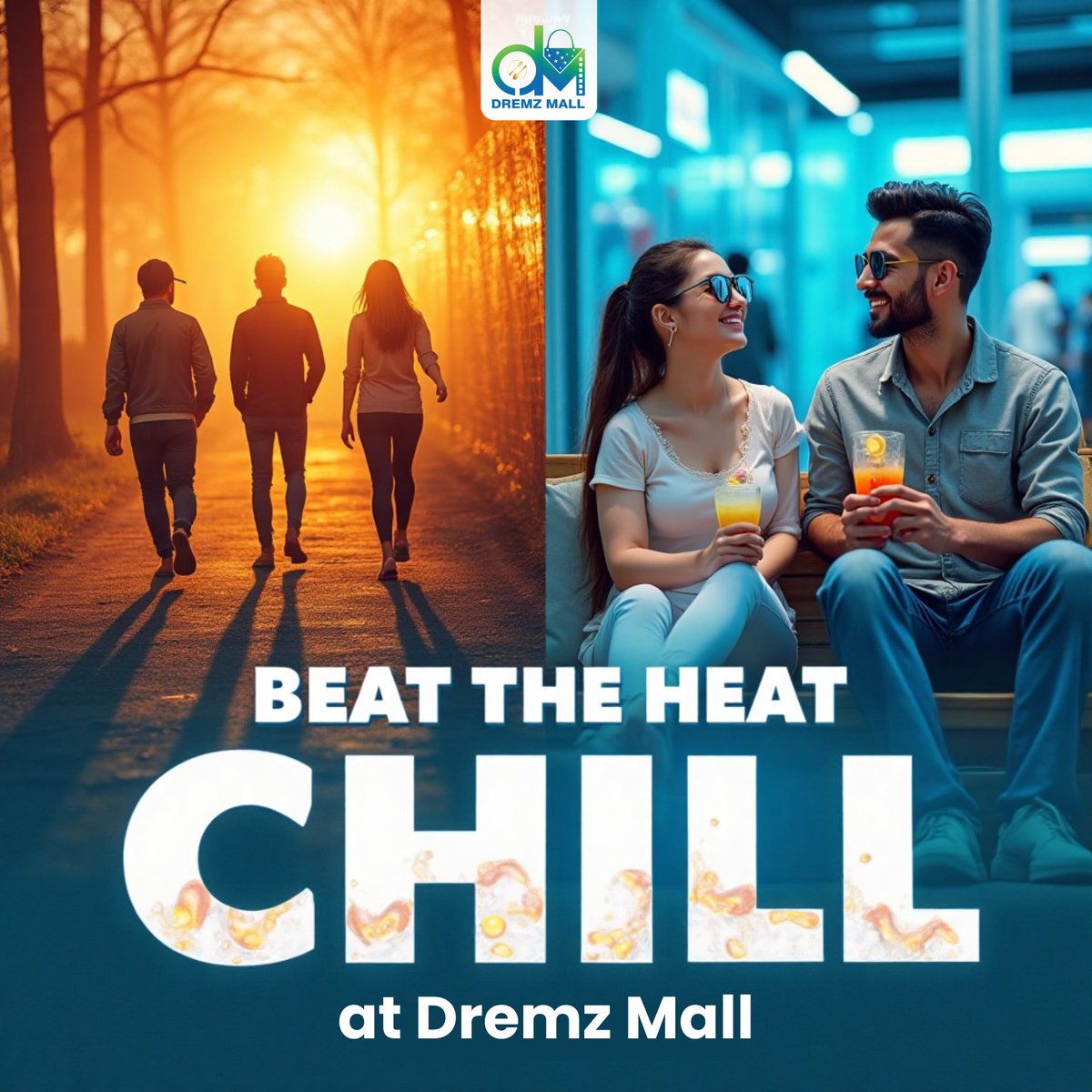 DremzMall's tweet photo. Weekend ka perfect plan – shopping, food, masti &amp; full-on chill! 

Aa jao Dremz Mall – Beat the Heat in Style! 😎

#DremzMall #WeekendChill #ShopAndChill #BeatTheHeat #CoolVibesOnly https://t.co/14INs9E6yO