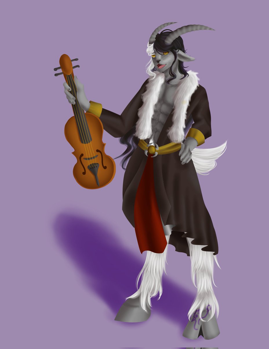 KujaTheGhoul's tweet photo. My sytar OC Kerfian for a campaign i was in (bonus points to anyone who recognizes who his design is based off)
#DnD #ocart #antiai #DnDcharacter https://t.co/CW5hqu0VeF