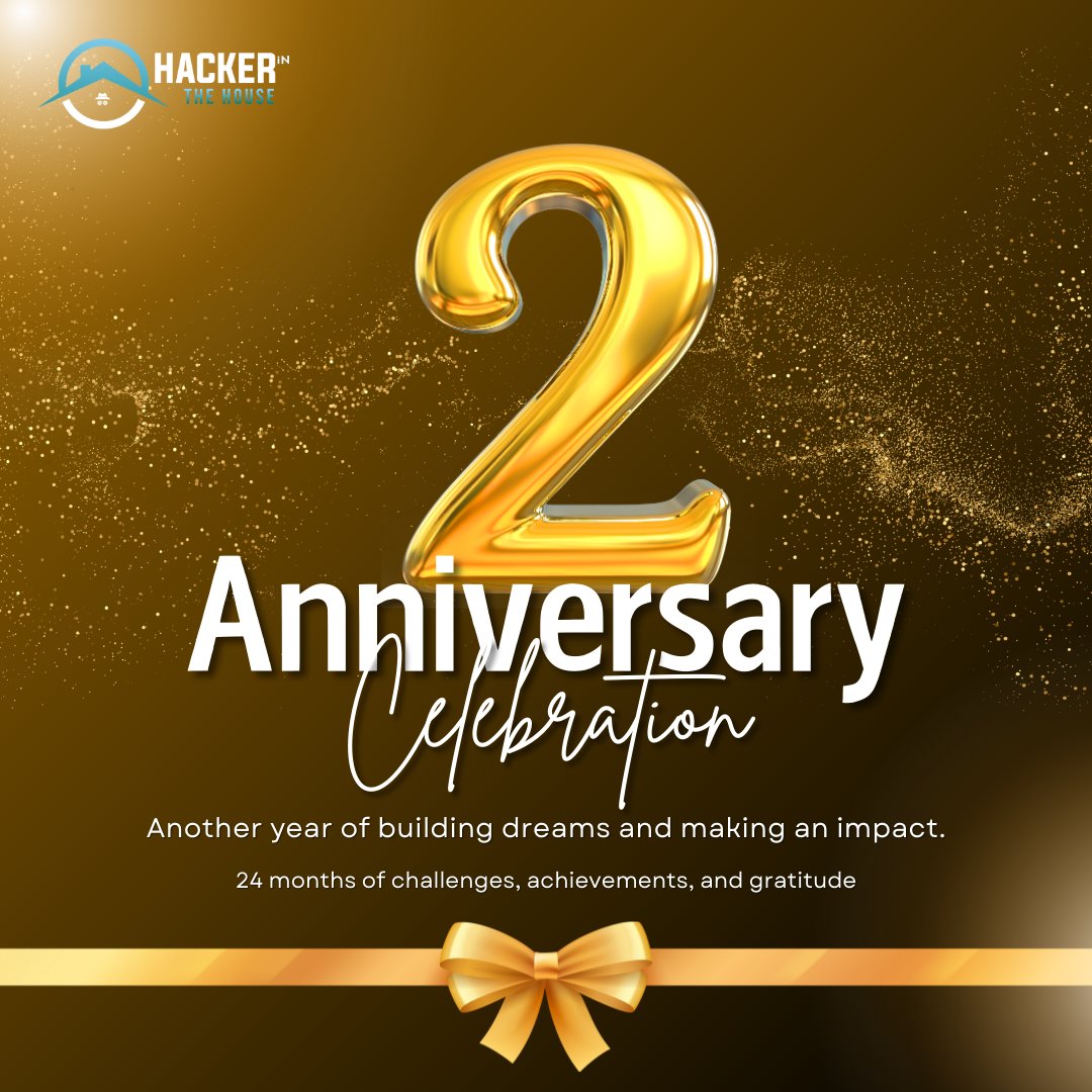 Hackerinthehouse (@hackerinhouse) on Twitter photo 2 years of Hacking Dreams!
We at <a href="/hackerinhouse/">Hackerinthehouse</a> are overwhelmed with gratitude for an incredible community that's fueled our passion for cybersecurity! With brick of infrastructure, we're building a safer security landscape!
#hackerinthehouse #cybersecurity #anniversary #hith 2 years of Hacking Dreams!
We at <a href="/hackerinhouse/">Hackerinthehouse</a> are overwhelmed with gratitude for an incredible community that's fueled our passion for cybersecurity! With brick of infrastructure, we're building a safer security landscape!
#hackerinthehouse #cybersecurity #anniversary #hith
