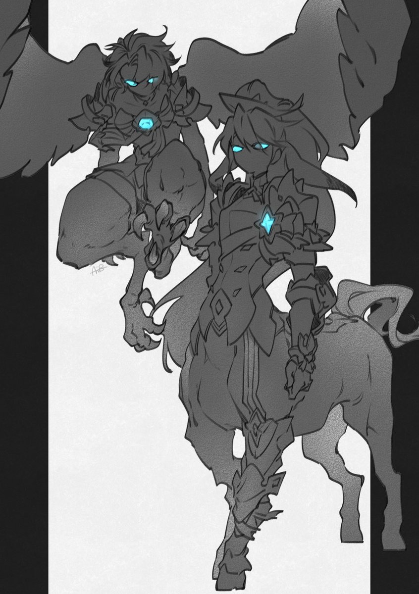 죽지도 않고 돌아온 4청 인외au 3차연성