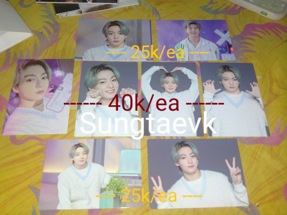 sungtaevk's tweet photo. WTS ( Want to Sale)
MPC, Mini Poster, Photo Strip Festa, Hybe Insight

BTS Namjoon RM Jin Suga Yoongi Jhope Hoseok Jimin Taehyung V Jungkook

Dom Semarang 
Bisa 🍊
Minat bisa DM

* Jual karna stop collect + mau pindah rumah
💜💜💜 https://t.co/3lfooNH3LL