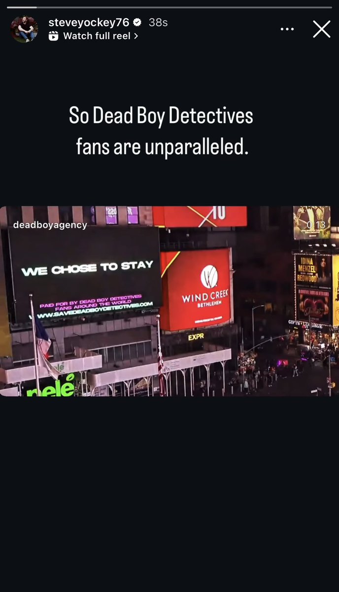 Steve Yockey via Instagram 💜

#SaveDeadBoyDetectives
#DeadBoyDetectives