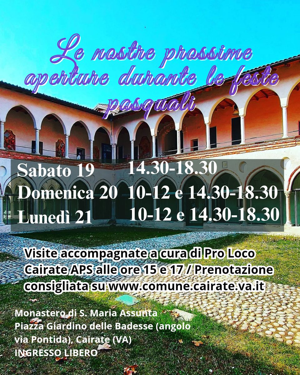 Pro Loco Cairate (@prolococairate) on Twitter photo 