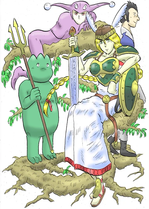 #これを見た人は我に続いて剣を抜け