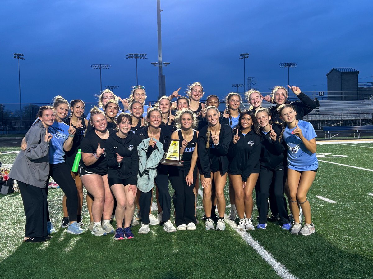 Girls Track &amp; Field are the Decatur Central - Joe Schott Invite Champs!  Congrats ladies!