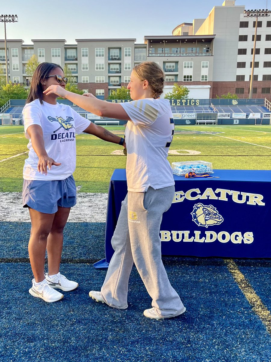 DecaturBulldogs's tweet image. It’s Senior Night for Decatur Girls Lacrosse! This group has led with passion, toughness, and heart—leaving a mark on the program and paving the way for the future.

We’re proud of your journey and can’t wait to see what’s next. DHS record: 14th win!! Finish strong, Bulldogs!