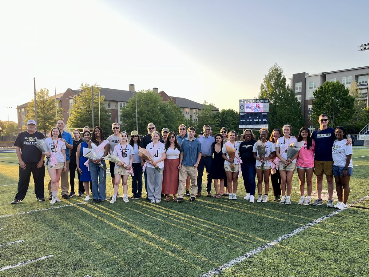 DecaturBulldogs's tweet image. It’s Senior Night for Decatur Girls Lacrosse! This group has led with passion, toughness, and heart—leaving a mark on the program and paving the way for the future.

We’re proud of your journey and can’t wait to see what’s next. DHS record: 14th win!! Finish strong, Bulldogs!