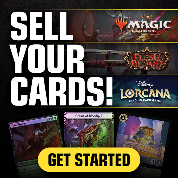 We are always buying Magic: The Gathering, Flesh and Blood, and Disney Lorcana singles, sealed product and collections! 💸

Get started here! 👇
sellyourcards.starcitygames.com