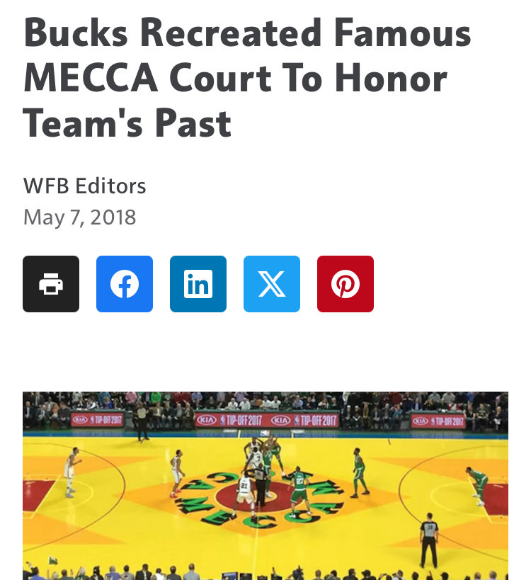 Kʏʟᴇ Kʀᴜᴇɢᴇʀ (@coachkkrueger) on Twitter photo . <a href="/SLAMonline/">SLAM</a> This would be the best retro court if <a href="/Bucks/">Milwaukee Bucks</a> would use it occasionally. I also think <a href="/MUHoops/">Marquette Basketball</a> should use this court annually for National Marquette Day. <a href="/CoachShakaSmart/">Shaka Smart</a> let me know how I can help get this done. . <a href="/SLAMonline/">SLAM</a> This would be the best retro court if <a href="/Bucks/">Milwaukee Bucks</a> would use it occasionally. I also think <a href="/MUHoops/">Marquette Basketball</a> should use this court annually for National Marquette Day. <a href="/CoachShakaSmart/">Shaka Smart</a> let me know how I can help get this done.