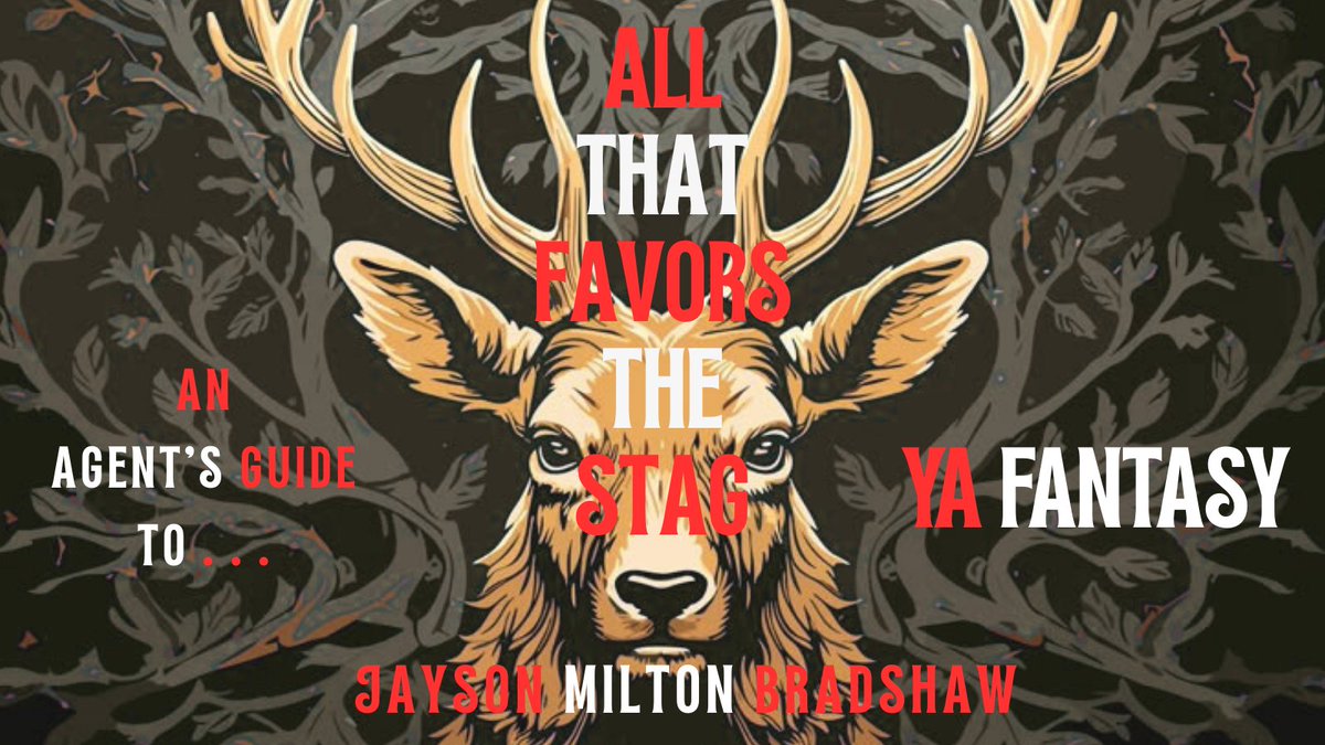 JaysonMBradshaw's tweet photo. #Litagents, I'm happy to present my @agentsguide for my 90K YA Fantasy, ALL THAT FAVORS THE STAG! 🧙🧌🧚♀️🧝♂️👸👹Syra would do anything for Jakob—including ruin her own wedding to someone else, join a deadly tourney in hopes of protecting him from an evil Fae witch, while also scheming to shut down the competition from within. But will she lose more than her own heart? You'll have to read to find out!