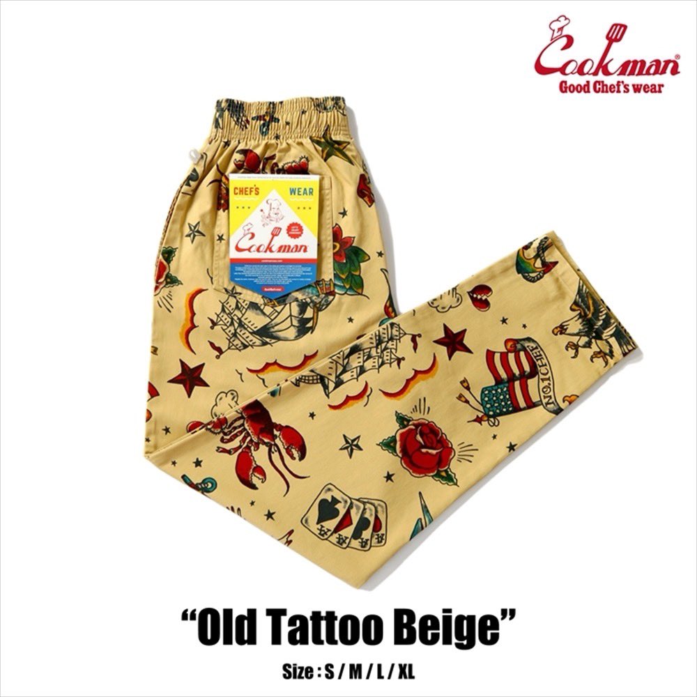 undiscovered_01's tweet photo. 本日もオープン☀️☁️
昨日入荷したシェフパンツ「Old Tattoo」履いてみました。
これでLサイズ。
えっと、買います。
残り僅かになってきてるので、お早めに!
https://t.co/MCFAcakT9j
ご来店お待ちしております🫡
#Cookman #chefpants #福島undiscovered https://t.co/p0EpmOu1cf