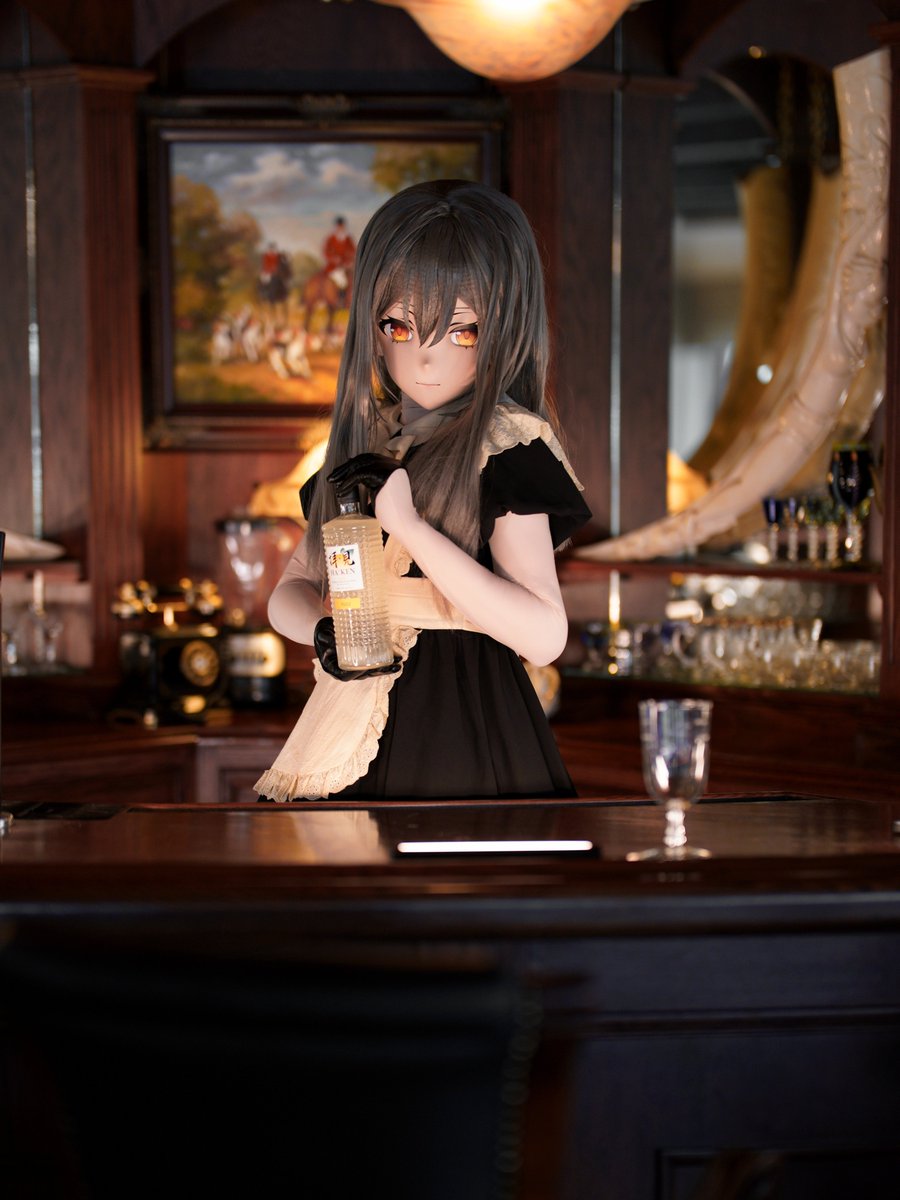 喝光它，是身为乘客对女仆最基本的尊重，还是你需要一点点“协助”？

Finish it. Every. Drop. Or my service ends right here, understood~?

📷: @RuruKigururu 
🏡: <a href="/kigurumeet/">Kigurumeet</a> 
#KME2