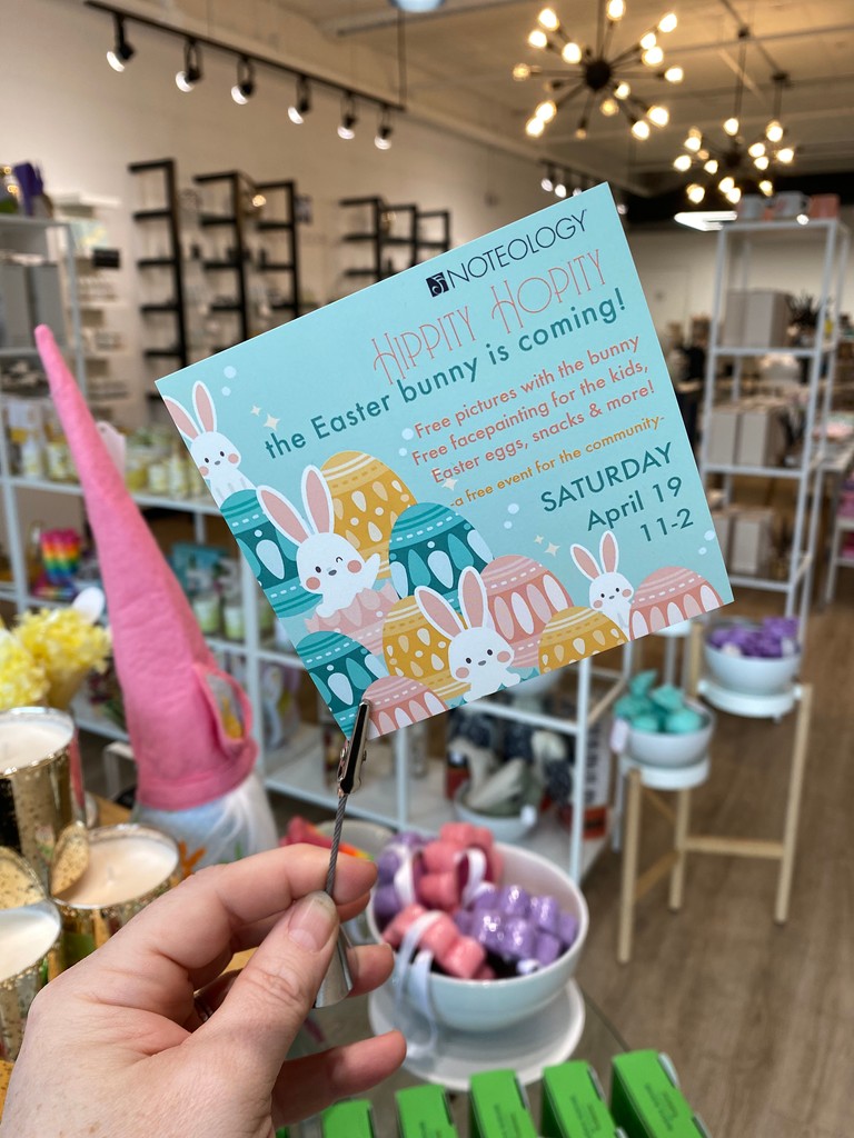 NoteologyFrag's tweet image. 𝗧𝗛𝗘 𝗘𝗔𝗦𝗧𝗘𝗥 𝗕𝗨𝗡𝗡𝗬 𝗪𝗜𝗟𝗟 𝗕𝗘 𝗛𝗘𝗥𝗘 𝗧𝗢𝗠𝗢𝗥𝗥𝗢𝗪!
⁠
𝗪𝗵𝗲𝗻: Saturday, April 19th from 11-2 ⁠
⁠
𝗪𝗵𝗲𝗿𝗲: Noteology | 537 Wyoming Ave. Scranton **free parking, no meters on Saturday!⁠
⁠
#noteology #scranton #thismustbetheplace⁠