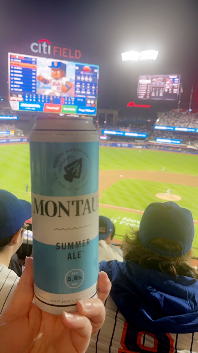 Officially summer <a href="/montaukbrewco/">Montauk Brewing Co.</a> <a href="/Mets/">New York Mets</a>