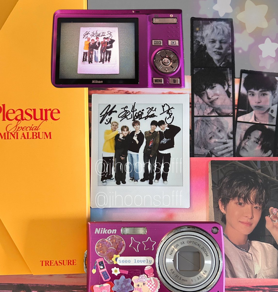 jihoonsbfff's tweet photo. Signed Treasure pola!! #treasure #jihoon #hyunsuk #asahi #yoshi #junghwan 📸💛 https://t.co/8SQ4dy6BvL