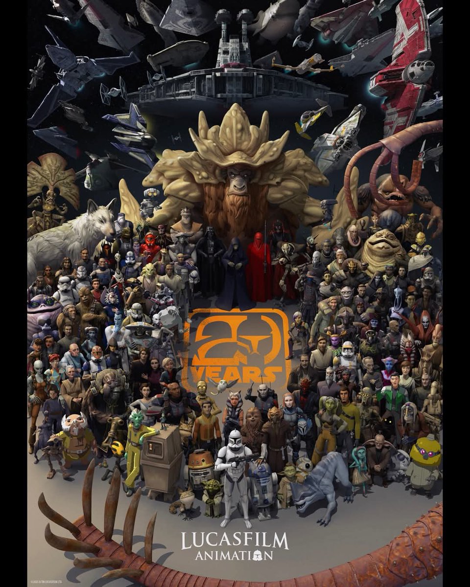 Valar_Of_Arda's tweet photo. Congratulations to the galaxy far, far away 🫶🏽🥹
#StarWarsCelebration
#StarWarsAnimation
#StarWars https://t.co/L0l2NL3YCr