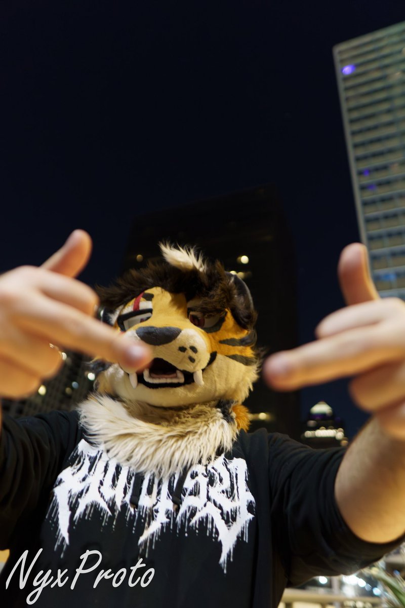 SmokeAndStripes's tweet photo. TFF was fun 🐯🧡

First con with my suit and it was sick
Ong I miss my homies and my suit siblings are cool asf 🧡
#FursuitFriday 
📸 last pic by @Nyxproto ((I will post more)) https://t.co/pUfydXrN5A