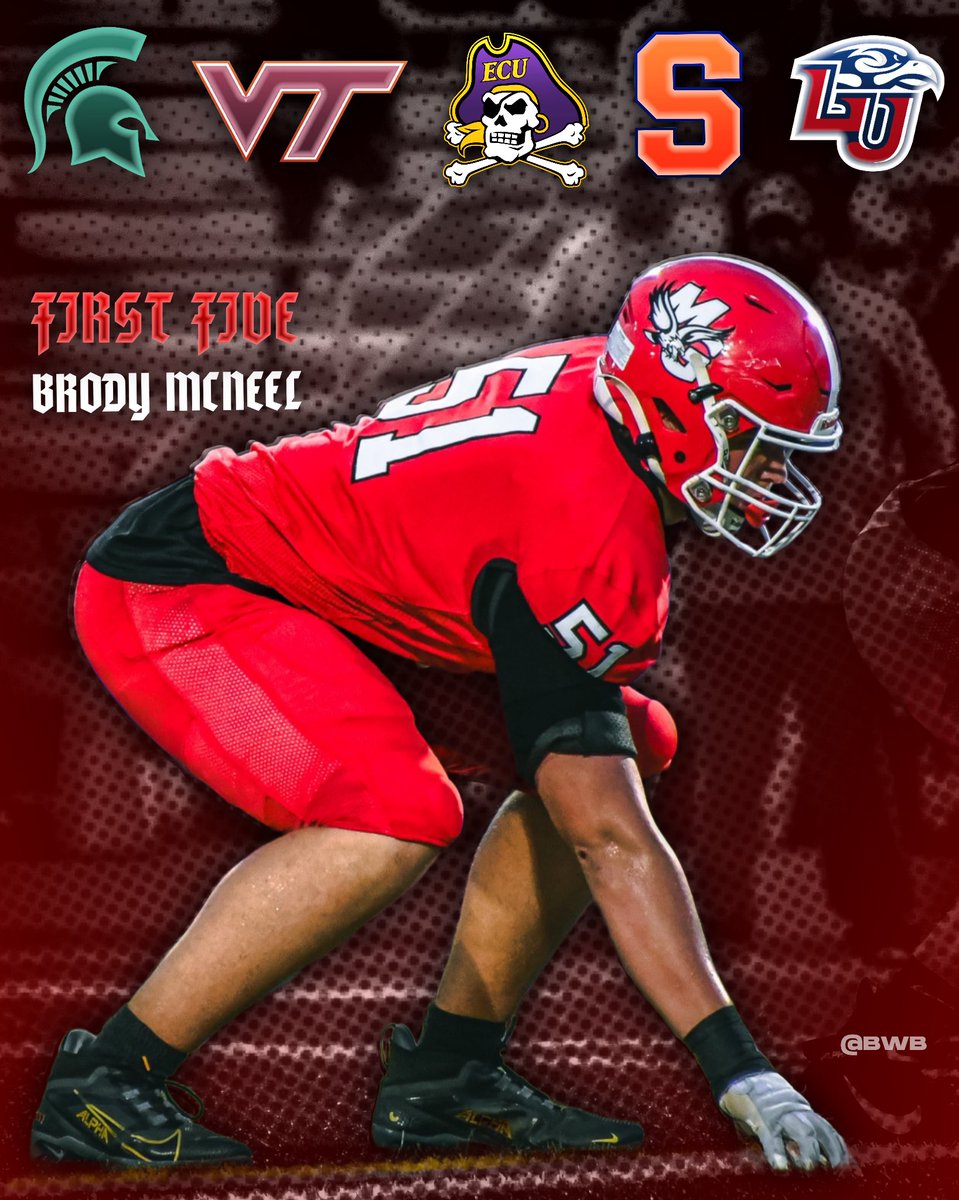 BallinwithBrad (@ballinwithbrad2) on Twitter photo Offers for C/O 2027 OT (<a href="/brodymcneel/">4⭐️ Brody McNeel</a> ) so far into his recruitment process🔥
WHERES HOME🏠❓ Offers for C/O 2027 OT (<a href="/brodymcneel/">4⭐️ Brody McNeel</a> ) so far into his recruitment process🔥
WHERES HOME🏠❓