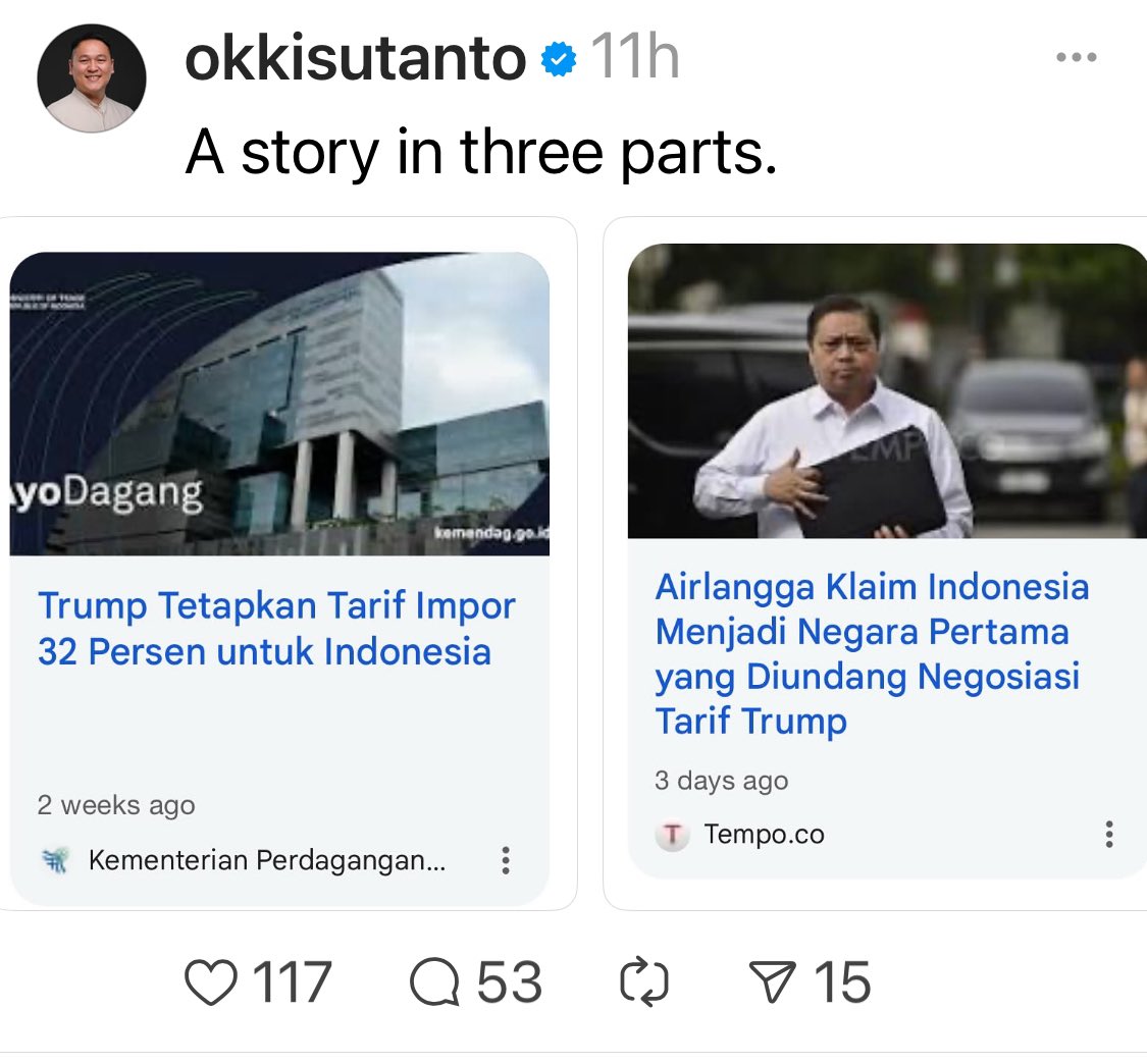 richgoddessdin's tweet photo. @ARSIPAJA Trilogi komedi
Diancam tarif > ajak nego > makin dinaikin tarif ya

🤡 https://t.co/uG9ndizaDf