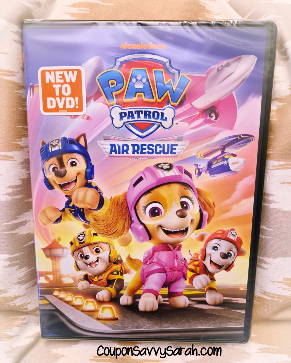 Enter to Win The PAW Patrol: Air Rescue on DVD - #Giveaway from <a href="/SavvySarah/">Coupon Savvy Sarah</a> &amp; <a href="/Nickelodeon/">Nickelodeon</a> - Ends 4/30! 

couponsavvysarah.blogspot.com/2025/04/paw-pa…