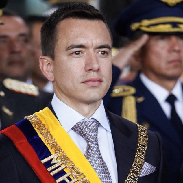🚨 #URGENTE Ecuador 🇪🇨 en ALERTA por ATENTADO CONTRA EL PRESIDENTE DANIEL NOBOA. Las Fuerzas Armadas vía Inteligencia Militar dieron a conocer que sicarios de México y otros países van a Ecuador a atentar contra Noboa. ⚠️ Los comunistas quieren matarlo porque GANÓ LAS ELECCIONES.