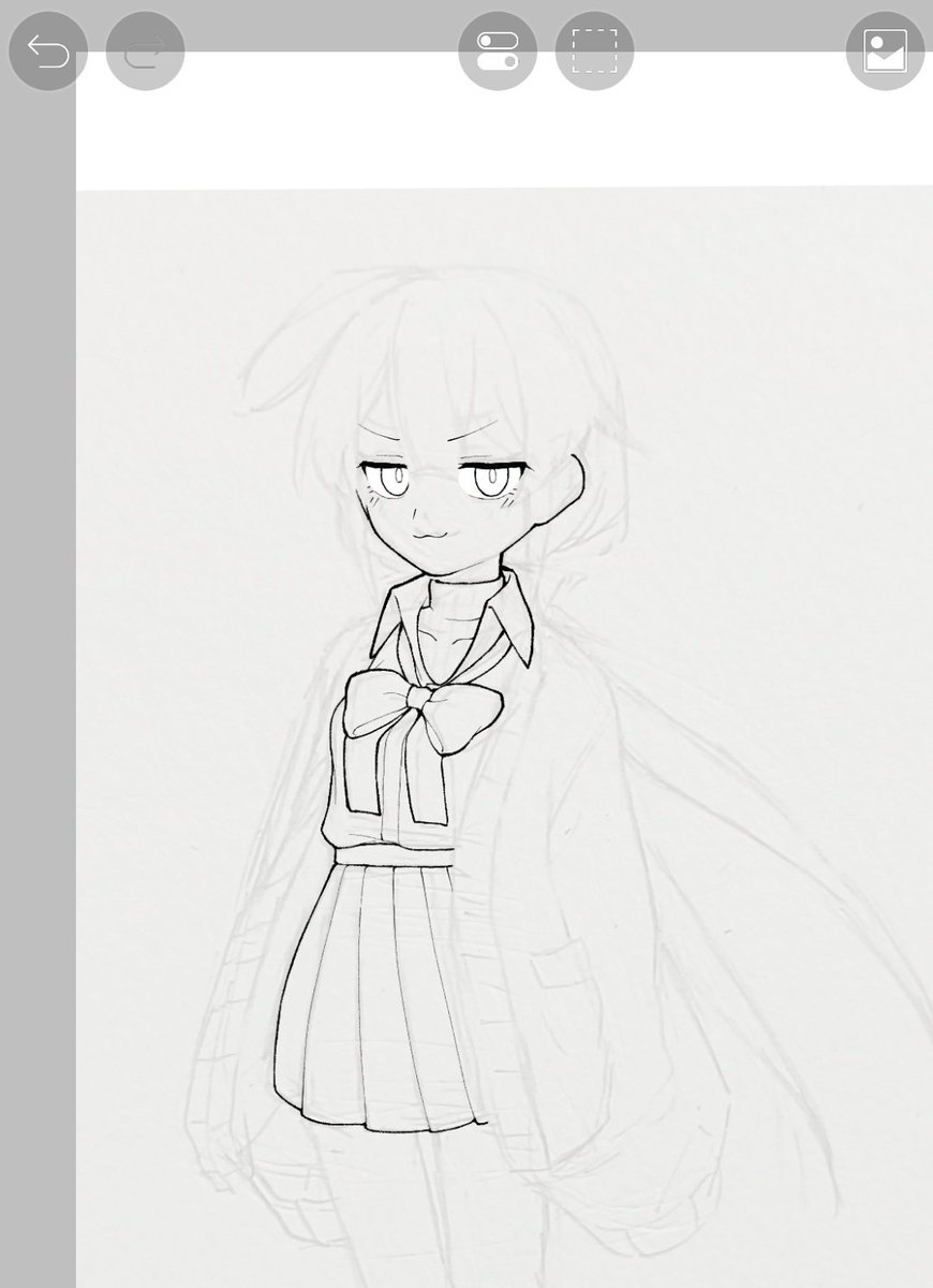 Sazure_7711's tweet image. 立ち絵wip