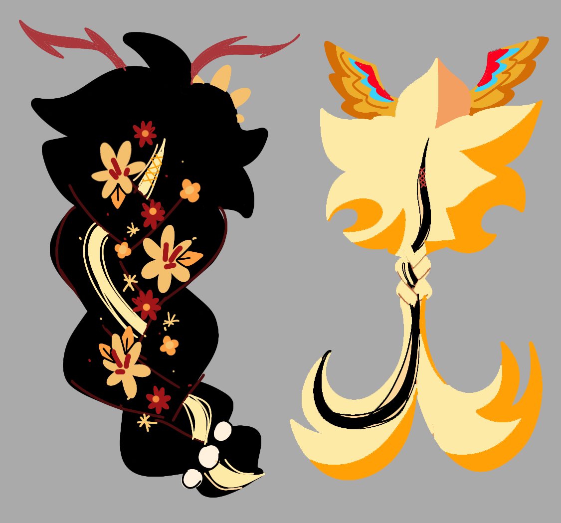 [🎨] [🔺️🧀] new headcanon that they each cut some hair out and wove it into the other's hair
#burningcheese #goldenspice #goldencheesecookie #burningspicecookie #cookierun #cookierunkingdom