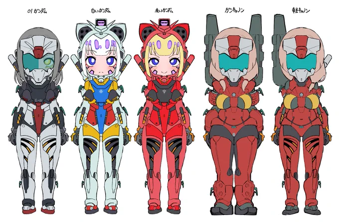 ガンキャノンがどっしりムッチリ 