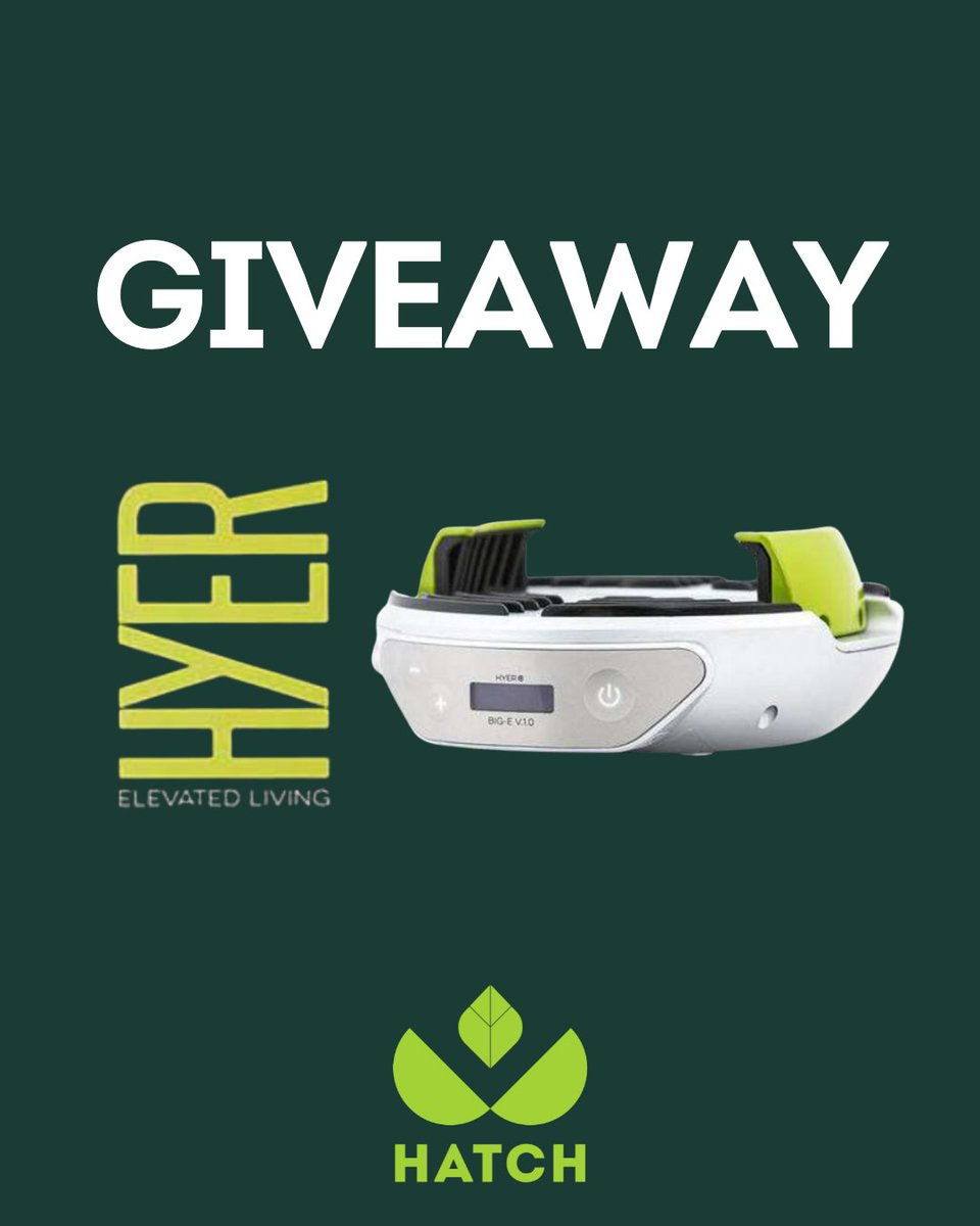 HatchDispensary's tweet photo. First 3 people who get 5+ 🍯 items starting TODAY will get a HYER Big E-RIG kit! #GoHatch #Hatchvibes #Illinois #addisonillinois #wheelingillinois https://t.co/GJGCdVP9f2
