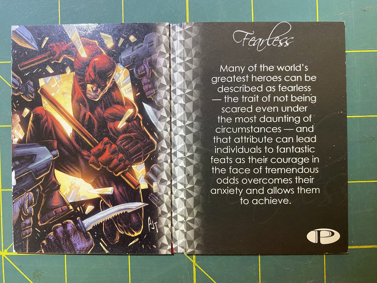 ArtOfJason's tweet photo. Here’s a rare one. Never seen before.
Daredevil “Fearless” Emotion booklet card from Marvel Premier.
.
.
.
.
#fearless #daredevil #daredevilbornagain #sketchcards #sketchcard #spraypaintart #steetstyle #stencil #art #marvel #kingpin #bullseye #mcu https://t.co/lfpJyxCoKk