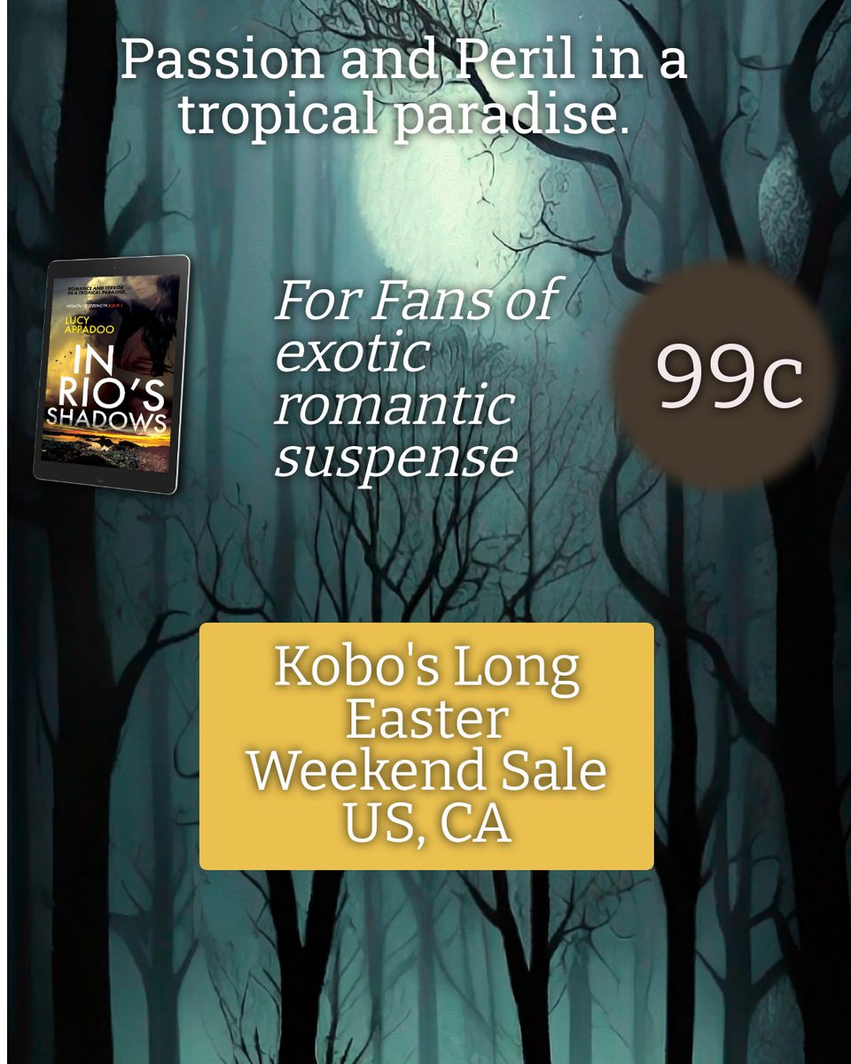 Exotic romantic suspense set in Rio de Janeiro; themes of child exploitation, corruption, romance between a photographer and editor; past trauma merging with character's present life. 
Sale on Amazon too.

Check out here: books2read.com/u/mq1qP8 OR kobo.com/au/en/ebook/in…