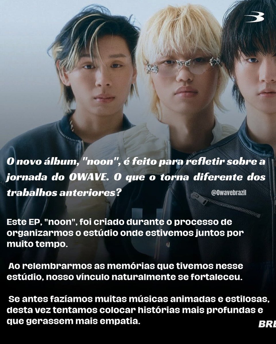 0waveBrazil's tweet image. 📲|| BREAK INTERVIEW com 0wave🌊💙

#0WAVE #영웨이브 #VIIN #MODS #WOOSEOJUN #YUKON #AIBOY #breakmagazine