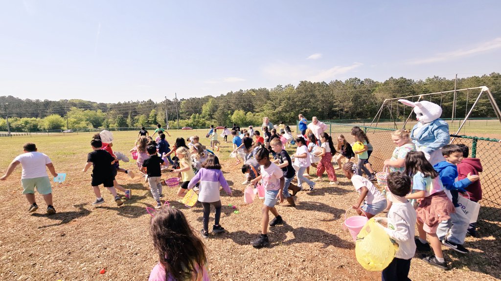 Perks of the job, getting to hunt for eggs with my kids!  🐣 Happy Easter everyone!