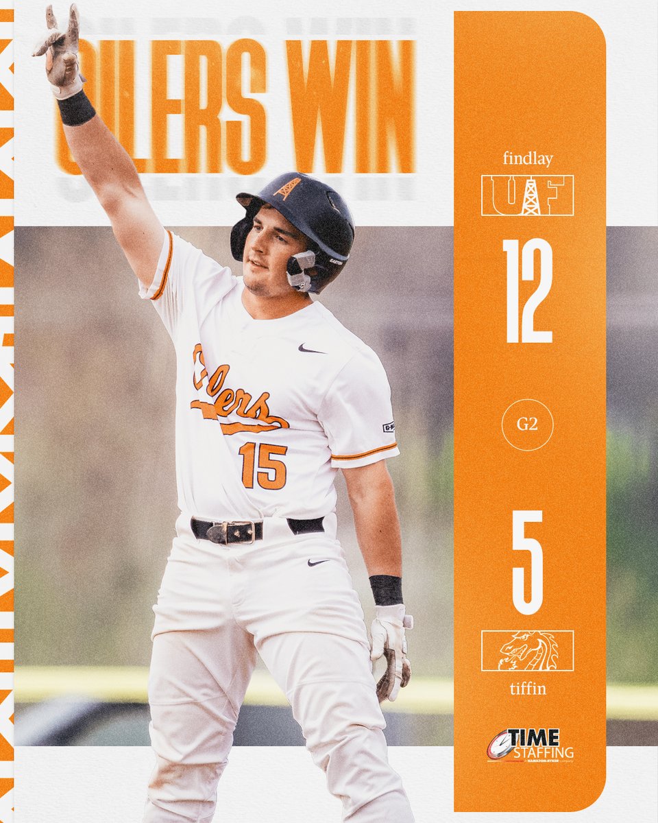 Down go the Dragons!

Findlay leaves the yard SIX times, earn series win over Tiffin.

#GoOilers | #BeGreat 

🔗:findlayoilers.com/news/2025/4/18…