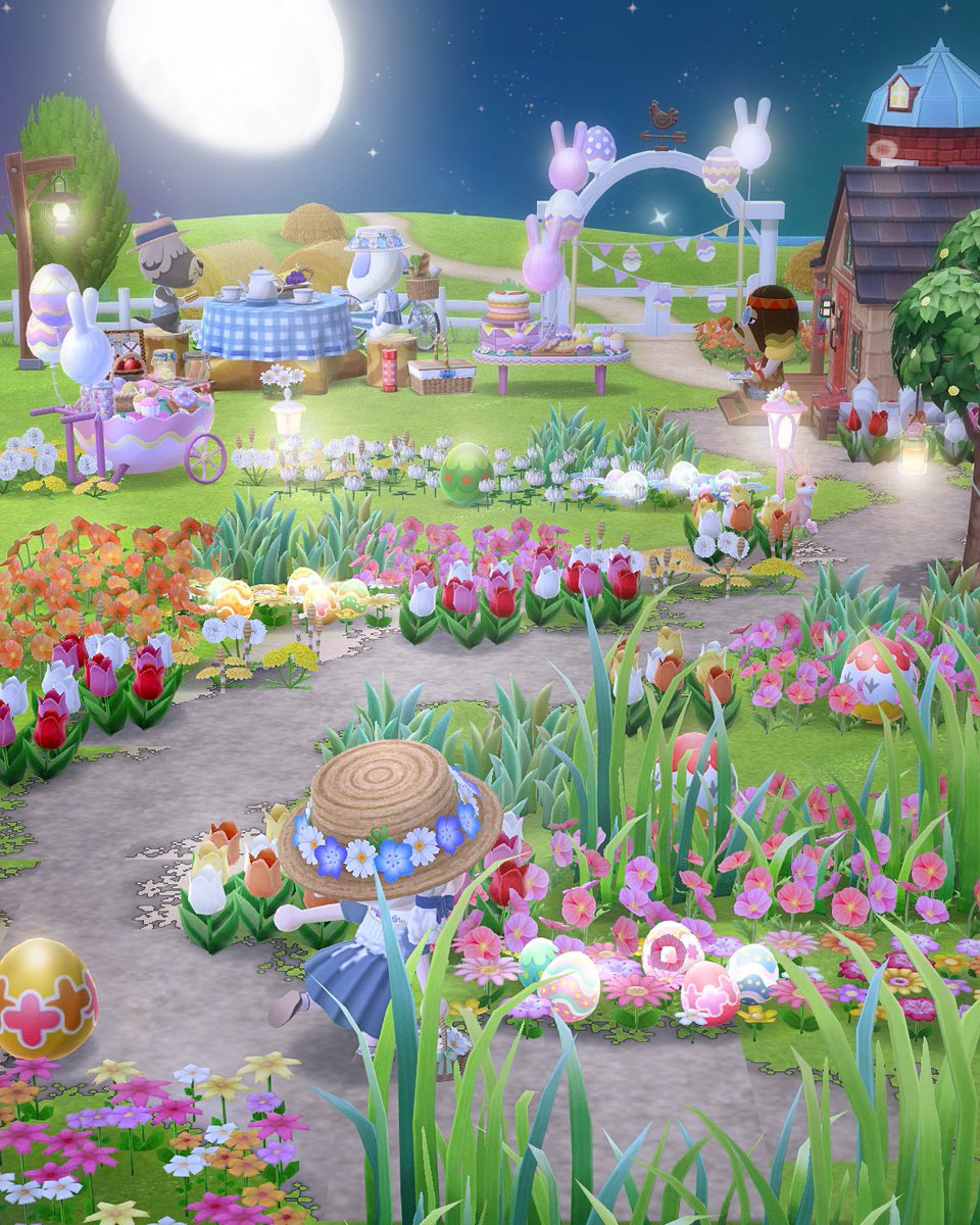 monana_1010's tweet photo. Easter🌼🐰🐣
おじさんがイースターエッグたくさん隠したよ🙌✨🥚

#acpc #ポケ森 #ポケ森コンプリート https://t.co/Rzr9Lug9kT