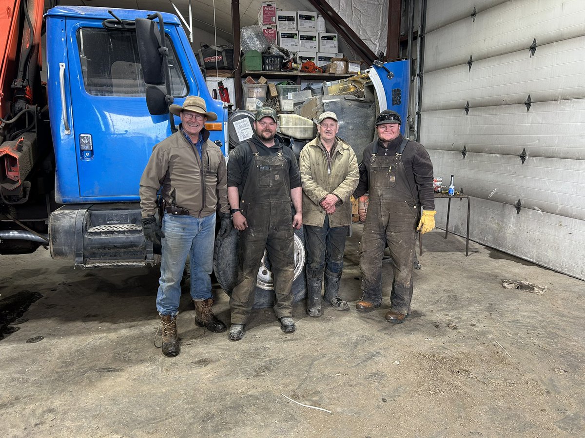 This guy did our chores during our wedding nearly 35yrs ago, has come at all hrs to get us out of a bind and going again and is now teaching our sons. Things you only learn from experience. A true diamond in the rough. Thank you for all you do Jim. #goodpeople #TeeTwo