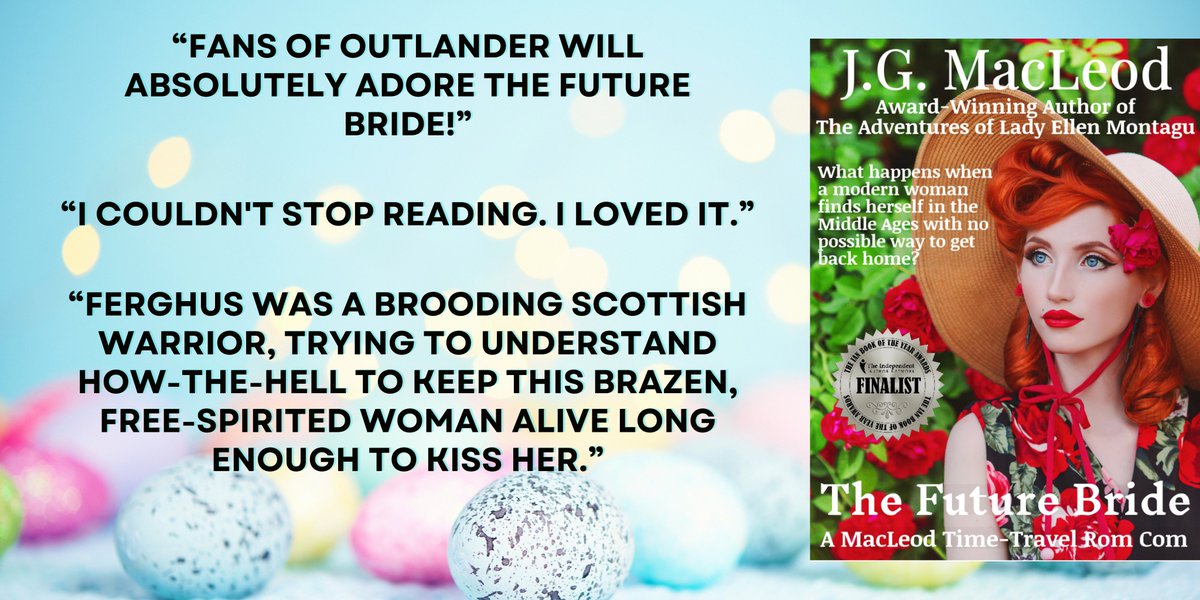 J.G. MacLeod (@jgmacleodauthor) on Twitter photo Book 1 in a complete series, perfect for #EasterWeekend.⛪️🙏✝️
"Story has great pace, well developed characters and the use of Scottish dialogue brings the reader back in time."
amazon.com/Future-Bride-M… Book 1 in a complete series, perfect for #EasterWeekend.⛪️🙏✝️
"Story has great pace, well developed characters and the use of Scottish dialogue brings the reader back in time."
amazon.com/Future-Bride-M…