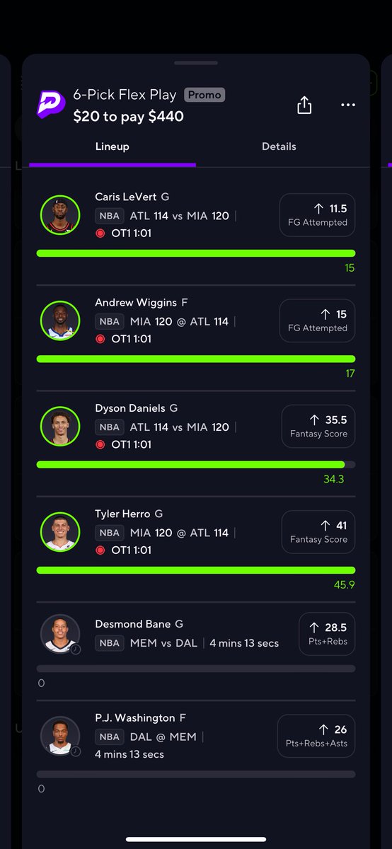 RealAliSherif's tweet photo. @PotdPrizepicks Bro if this hits ill go insane! https://t.co/ZKacgLW0e8
