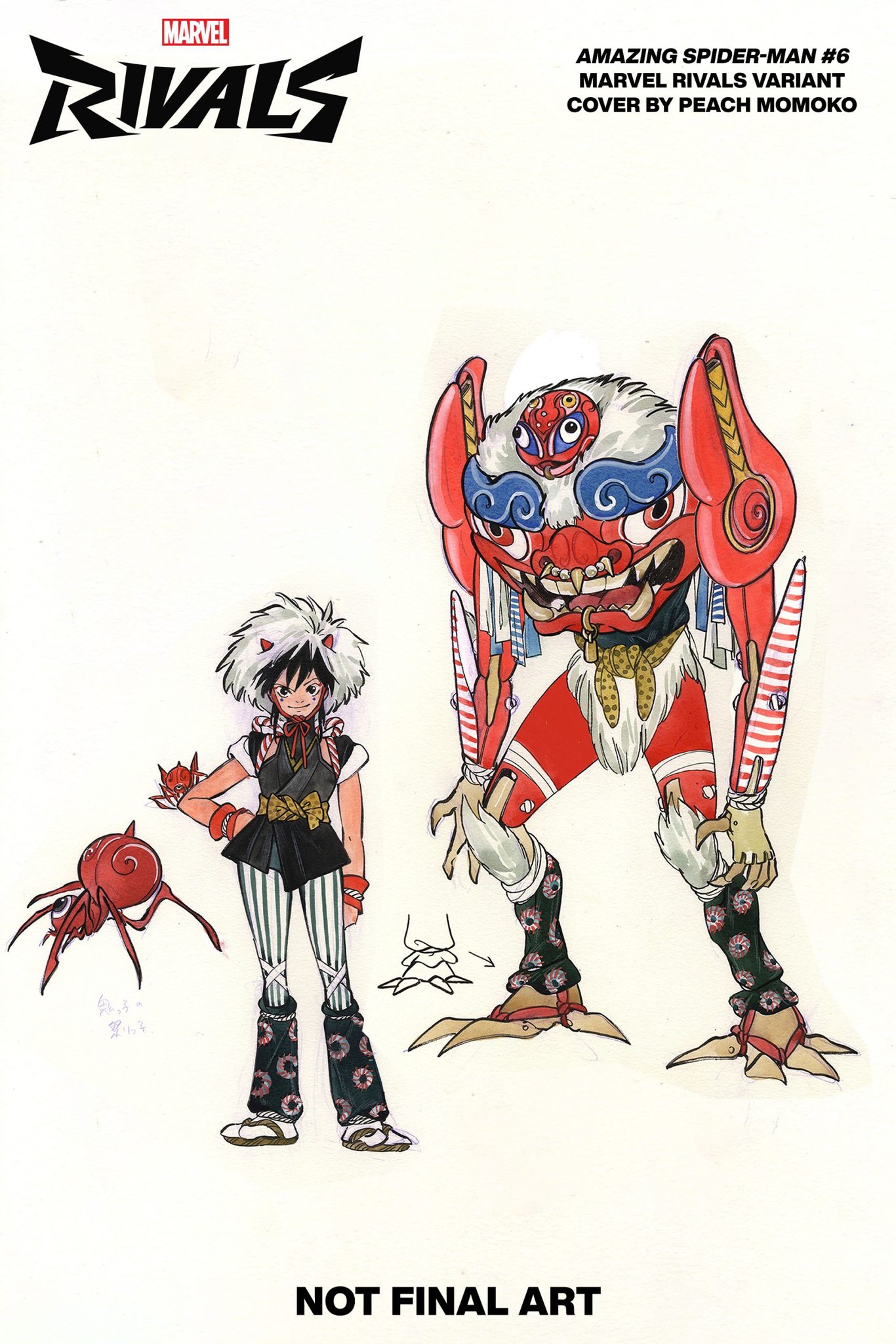 Panini 30周年 Peach Momoko 桃桃子 スパイダーマン 新品 アメコミ