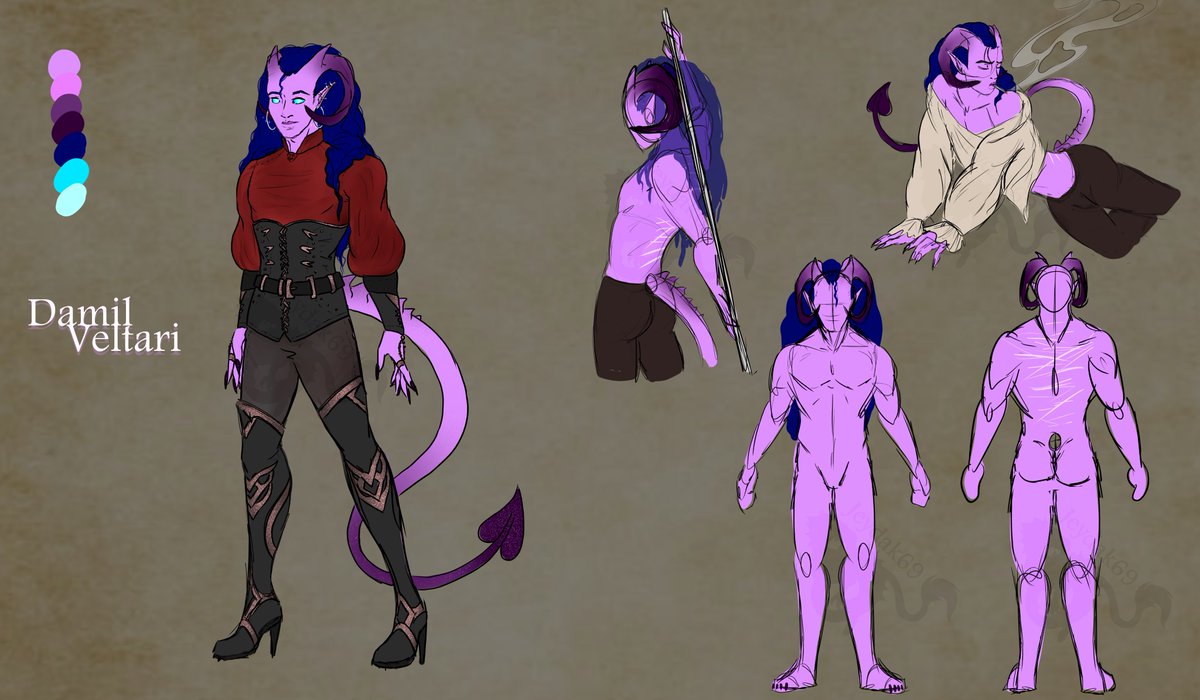 another outfit for my purple boy