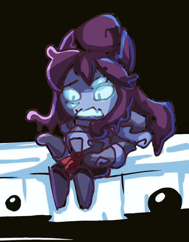 Living Abyss Cookie

Is that... What am I?? A monster?! 😔