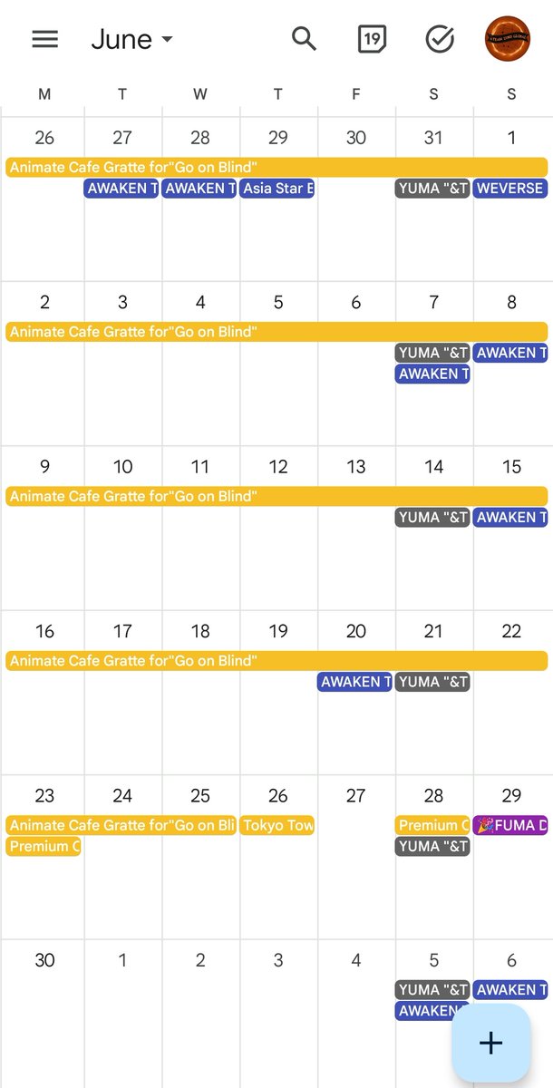 andTEAMluneGBL's tweet photo. 🌐 [SCHEDULE] 250419

&amp;TEAM's future Official Schedules and Events for April, May,and June (updated)👇

🔗https://t.co/bodtc3nZve

(*𝘗𝘭𝘦𝘢𝘴𝘦 𝘴𝘢𝘷𝘦 𝘵𝘩𝘦 𝘤𝘢𝘭𝘦𝘯𝘥𝘢𝘳. 𝘞𝘦 𝘵𝘳𝘺 𝘵𝘰 𝘶𝘱𝘥𝘢𝘵𝘦 𝘳𝘦𝘨𝘶𝘭𝘢𝘳𝘭𝘺.)
#앤팀 #エンテイーム #andTEAM 
@andTEAM_members https://t.co/W8EWIRw8ds