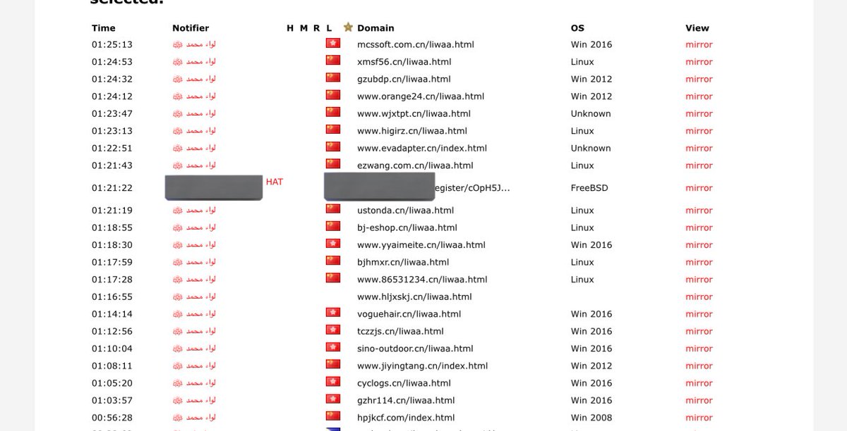 zerodayx1's tweet photo. 21 Chinese companies were hacked
#لواء_محمد_ﷺ
#فتاح 
https://t.co/7aT5GCKI04 https://t.co/cLuaxW3unq